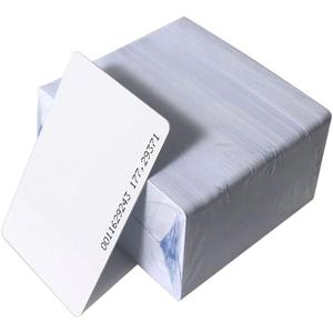 ETEKJOY 100 PCS 125KHz RFID Proximity ID Cards Token Tag Key Card for Entry Access Control System for Electronic Door Cabinet Lock Read-Only