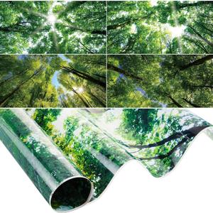 Amylove 4 Pcs Fluorescent Light Covers Classroom Ceiling Panels Light Filters with Backlit Film Material for Office School, 4 x 2 Feet (Green,Forest) Amylove 4 Pcs Fluorescent Light Covers Classroom Ceiling Panels Light Filters with Backlit Film Material for Office School, 4 x 2 Feet (Green,Forest)