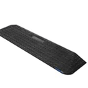 Ruedamann 2" Rise Rubber Threshold Ramp, 42.9" Wide Wheelchair Ramp, 2200 Lbs Capacity, Entry Ramp, Curb Ramp with Non-Slip Surface, for Wheelchairs, Scooter, Power Chairs, Driveways