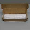 MATOOYA Finger Edge Pulls for Cabinets, Hidden Drawer Pulls - Flat Cabinet Pulls for Easy Installation - Cabinet Handles Modern Aluminum Alloy Kitchen Furniture Upgrade (8, White, 200mm/7.88inch)