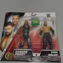 Mattel WWE Main Event Championship Showdown 2-Pack Action Figures & Accessory, Series #20 Damian Priest & Finn Balor Collectible Set
