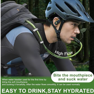 Portable water drinking bag 2L