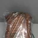 GIB Wicker Storage Baskets for Shelves, 11"x12" Round Woven Storage Cube Bins Organizer, Faux Rattan Wicker Blanket Basket for Organizing Clothes Toys Laundry Closet, 4 Pack, Brown (Medium)