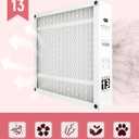 X0585 Replacement Filter Compatible with Lennox Home Furnace HCF14-11 Filter,MERV13,20x20x5"(Actual Size: 19.8 x 19.9 x 4.4")(2 Pack)