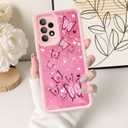 FUXICASE Case for Samsung Galaxy A53 5G, Silicone Shockproof Cover Women