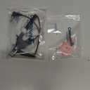 Commountain 3.5mm Listen Only Earpiece Compatible with Speaker Mic, Acoustic Tube Receive Only Headset with 3 Earmolds, for Police Security and Law Enforcement Use