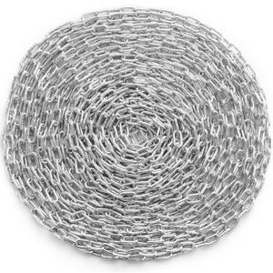 VEVOR Grade 30 Chain 1/4 Inch by 100Ft Length Grade 30 Proof Coil Chain Zinc Plated Grade 30 Chain for Towing Logging Agriculture and Guard Rails