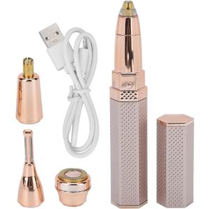 Dioche 4 in 1 Electric Eyebrow Trimmer Women Face Shaver Eyebrow Hair Remover Lightweight Body Hair Remover Body Care Equipment for Women Men