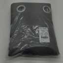 NICETOWN Gray Blackout Curtains for Bedroom 84 inches Long - Thermal Drapes Grommet Room Darkening Light Blocking Curtains Window Treatments for Living Room (2 Panels, W52 x L84, Grey)