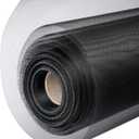 304 Black Stainless Steel Robust & Shielding Window Screen Replacement Mesh Screen, 47IN x 100FT, Perfect for Windows, Doors, Patios & Pets, Mosquito-Proof,Sturdy Screen Mesh Roll (20 Mesh)