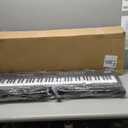 88 Key Piano Keyboard, Semi Weighted Electronic Digital Piano with Music Stand, Power Supply, Sustain Pedal, Bluetooth, Stand, MIDI, for Beginner Professional at Home, Stage