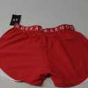 Under Armour Women's Play Up 3.0 Shorts (Red)