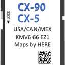 2026 GPS Navigation SD Card Fits 2024/2025 CX-90 CX-5 Maps USA/Canada/Mexico