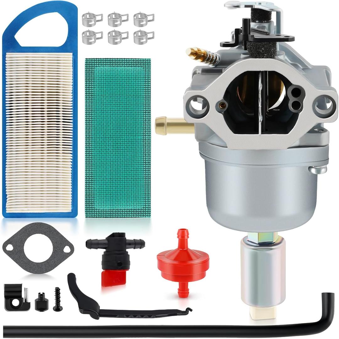 Carbhub 791858 Carburetor Replacement for 792358 791858 794572 799727 698620 793224 697190 697141 14hp 15hp 16hp 17hp 17.5 HP 18hp Craftsman Lawn Tractor Mower with Air Fuel Filter