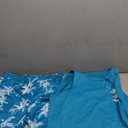 SOLY HUX Men's Short Sets 2 Piece Outfits Summer Tropical Print Tank Tops and Drawstring Shorts Sets, Large