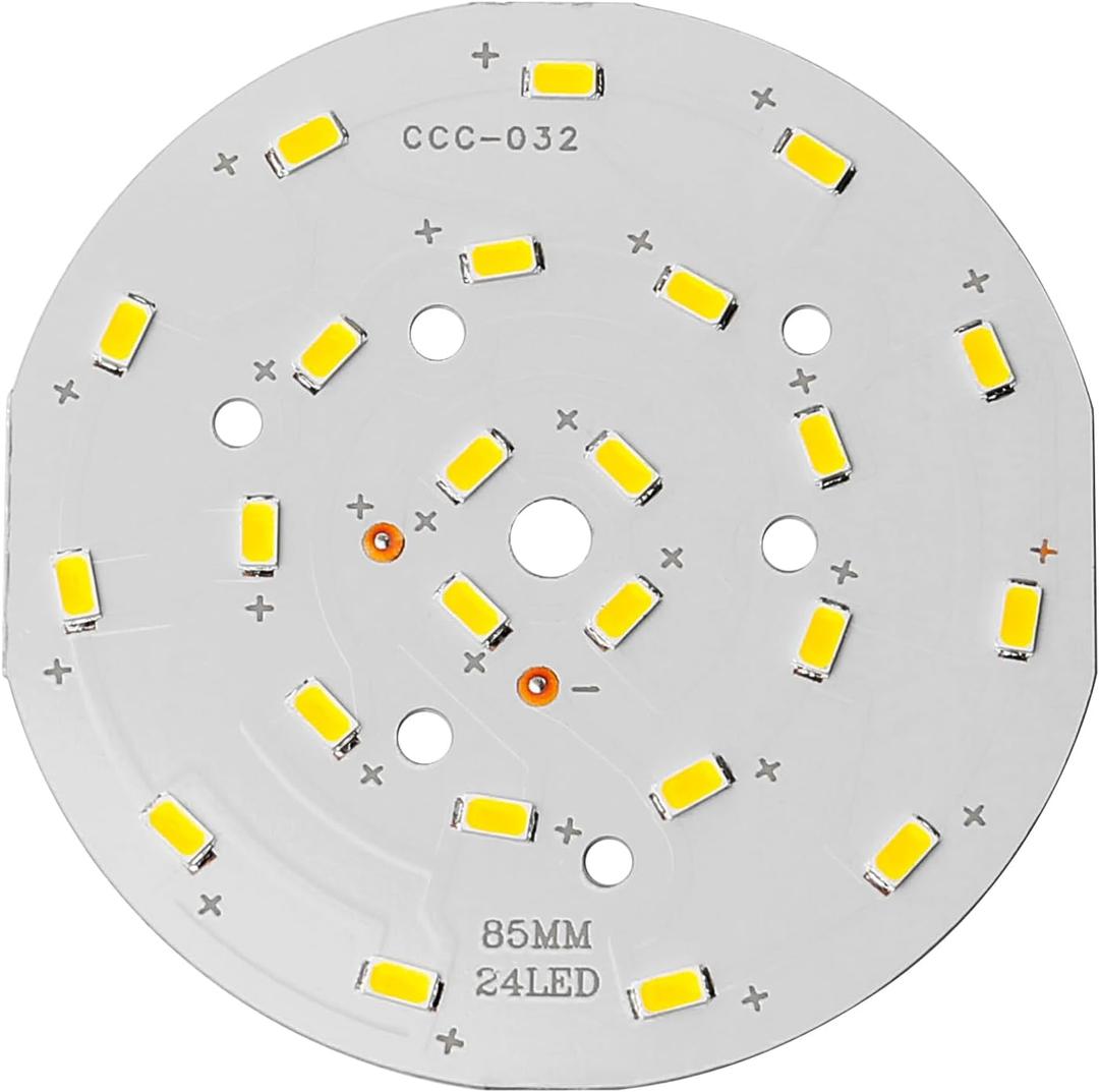 Othmro 3.34inch Dia LED Chip Bulb Super Bright High Power 36-42V 3000K 5730 Aluminum LED Bulb Surface Mounted Devices Light Beads Floodlight for Camper Light Bulb Home Reading Light Marine Lamps
