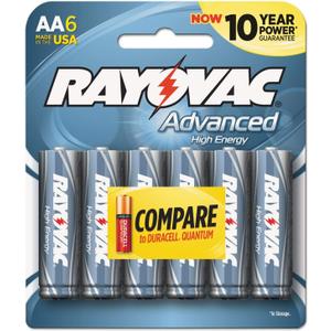 RAY8156FUSK - Alkaline High Energy Batteries
