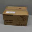 Mattress Vacuum, Bed Vacuum Cleaner with 16Kpa Suction 253.7nm UV-C Light, 145F Heat & 30000 RPM/Min Tapping, HEPA Filter & Ultrasonic, 600W Powerful Handheld Vacuums for Bed, Sofa, Grey(Corded)