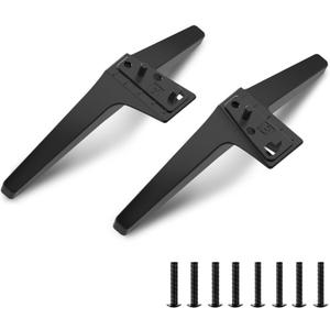 49 50 55 Inch TV Stand for LG TV Legs 55UJ6300 55UK6500 55LJ550M 55UM7300 55UN6900 55UJ6540 50UJ6300 50UK6300 50UK6500AUA 50UN6950 49UK6300 MAM643660 MEZ64114730 Replacement Legs for LG TV with Screws