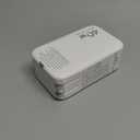 Retractable USB C Charger Wall Plug with Dual 35.5in/90cm Type C Cables Cords,40W Fast Charging Foldable Block Multi Charger for All Devices for iPhone 17/16/15/14/13/12,iPad,Galaxy,Pixel