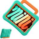 Kids Case for iPad Mini 7 A17 Pro 2024 /iPad Mini6 2021, Light Weight Heavy Duty/Shockproof/Drop Proof with Handle/Kickstand, Child Friendly Cover for iPad Mini 7th/6th Gen 8.3inch (mint green)