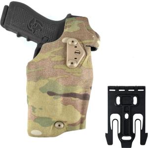 Safariland SL 6354DO for G17 QLS 19 MUL CAM RH