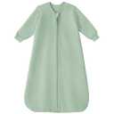 Yoofoss Baby Sleep Sack 12-18 Months 1.0 Tog Long Sleeve Sleep Sack Organic Cotton Wearable Blanket for Toddlers 2-Way Zipper Quilted Sleeping Sacks(Large)