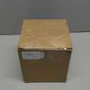 Black Tissue Box Cover Square - Wooden Tissue Box Holder - Decorative Cube Facial Tissue Dispenser for Vanity Toilet Tank Dresser Nights Stand Kitchen Table Office Countertop