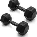 CAP Barbell Coated Dumbbell Weight | Multiple Options Pairs & Sets (15 lb - Pair)