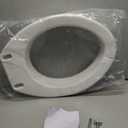 NOVA Medical Products Toilet Seat Riser, Raised Toilet Seat, White, 1 Count