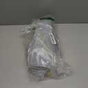 Desk Fan Bladeless, 11.8 Inch Office Fan Small, Quiet, 3 Speed Adjustment, Touch Control, Easy to Clean, Desk Fans Small Quiet, Ideal for Office, Living Room, Bedroom (Gray/Dark Red)