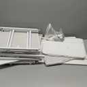 Furnulem White Dresser for Bedroom, 6 Fabric Drawers Chest of Drawers