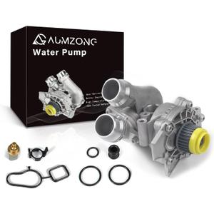 Electric Engine Water Pump Assembly Compatible with 2008-2016 Audi A3 A4 A5 A6 Q3 Q5 TT Quattro Allroad VW Beetle CC Eos GTI Jetta Passat 2.0L,Replaces#OE 06H121026CQ 06H121026AB