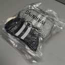 AugRing Women's Striped Cotton Crew Socks Cozy Casual Athletic Quarter Socks for Running & Gym Size 5-11