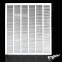 Engera Return Air Grille - Sidewall and Ceiling - HVAC Vent Duct Cover Diffuser - White 30" x 34" [Outer Dims: 31.75w X 35.75"h]