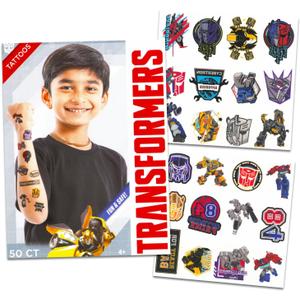 Transformers More Than Meets The Eye Awesome tattoos, 50 count