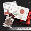 First Home Ornament 2025 - House Warming Gifts New Home 2025, New House Gift for Couple, Him Her, Housewarming Gift Ideas for Newhouse Owners, Wooden Ornaments for Christmas Tree Decorations