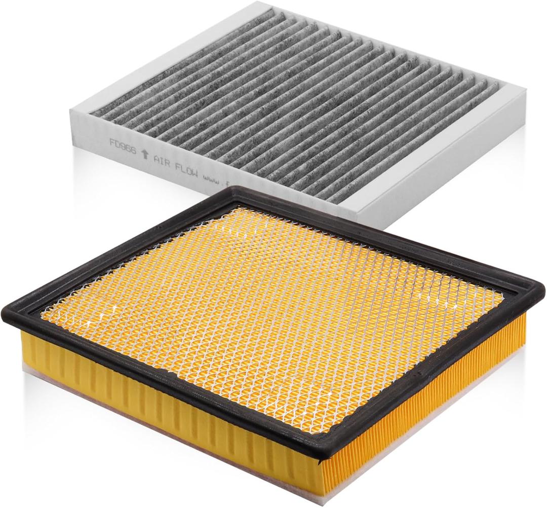 Comb Engine Cabin Air Filter for Chevrolet Impala 2020 2019 2018 2017 2016 2015 2014 (Except 2.4L)