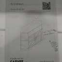 Corner Tv Stand for Tvs Up to 55 Inch with Power Outlet,Entertainment Center with Storage Cabinets and Barn Doors, Mid Century Modern Media Tv Console Table for Living Room Bedroom