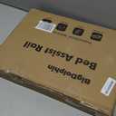 BigDolphin Bed Rails for Elderly Adults - ASTM Approved Adjustable Bed Cane with Non-Slip Ergonomic Handle & Storage Pocket, Bed Railings for Seniors Hold up to 350 LBS, Tool-Free