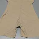 Vanity Fair Women's Seamless Slip Shapewear Shorts, No Show Look Under Dresses, Skirts & Pants (Large, Shaping - Tummy Control - Damask Neutral)