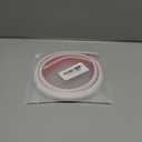 39" Side Open One Cord Hider (<1/4") for Wall Mounted Tv,Extension Flexible Cable Cover to Hide Conceal Cords Along Wall,Wire Raceway Management Cable Concealer Channel,Electric Cord Organizer,White