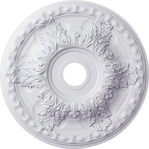 Ekena Millwork CM23GA 23 3/8-Inch OD x 3 5/8-Inch ID x 2 1/2-Inch P Granada Ceiling Medallion