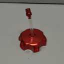 New Olym CNC Aluminum Gas Fuel Tank Cap for ATV Dirt Pit Bike 50cc 90cc 110cc 150cc SSR XR50 Taotao Apollo Red