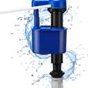 Jamini Toilet Fill Valve Replacement Compatible with TOTO Vintage Toilet Fits SW734B 874 768 708 719RB CW744, Replaces TSU18A TSU08A.11, Universal Adjustable Anti-Siphon Design, Quiet & Water-Saving