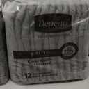 Depend Night Defense Adult Diapers, Incontinence Underwear for Men, Disposable, Overnight, Extra-Large, Grey, 48 Count (4 Packs of 12)