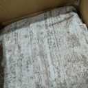 Soalmost Washable Area Rug 8x10, Large Soft Rugs for Living Room Vintage Area Rugs for Bedroom Dining Room Non-Slip Stain Resistant Brown Under Table Rug