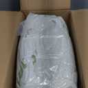 King Size Mattress Topper Viscose Derived from Bamboo, Soft Thick Pillow Top Mattress Pad Cover for Back Pain, Cooling Mattress Protector with 8-21 Inch Deep Pocket, White