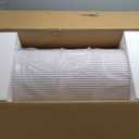 Fivenl 5 Pcs Metal Pleated Cylinder Pedestal Stands for Party, Heavy Duty White Round Cake Pedestal Stand Flower Plant Display Plinth Pillars for Wedding Birthday Event Decor