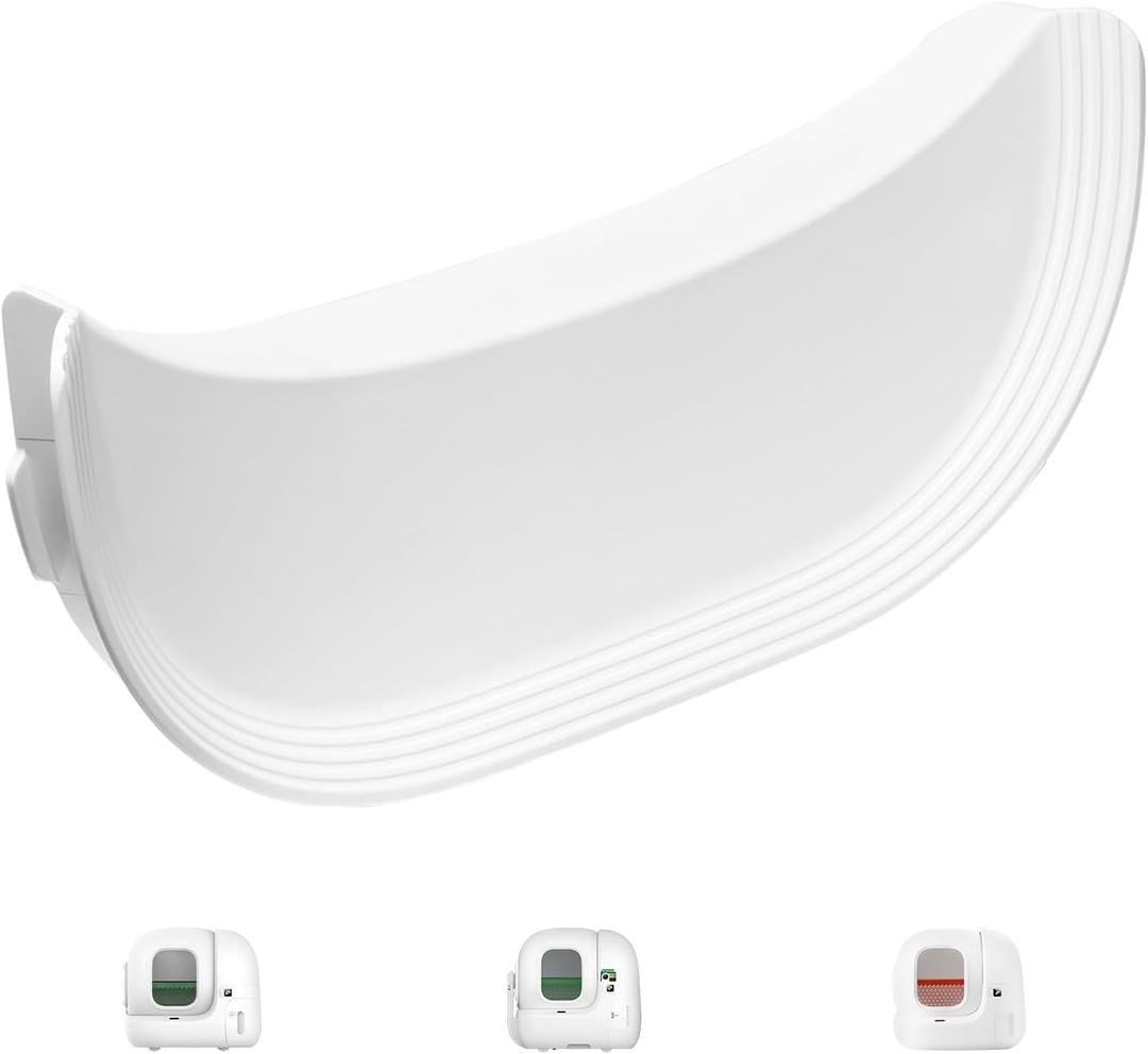 PETKIT Elevated Entrance Fence for PuraMax Self-Cleaning Cat Litter Box, Anti-Leak Urine and Litter Baffle for Puramax 2 and Purobot Max Pro, Increase Threshold for Automatic Litter Box, Less Mess